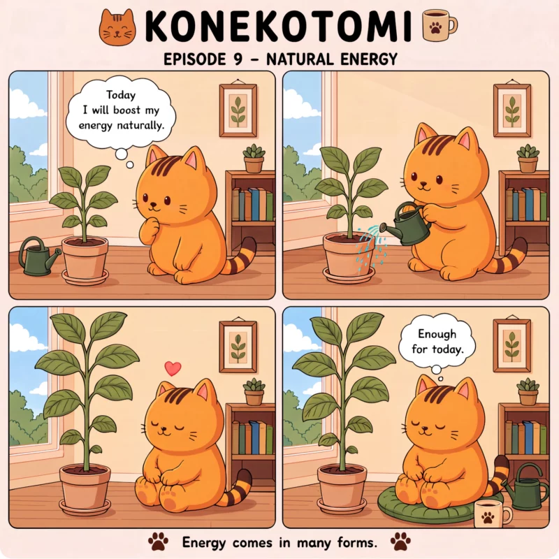 Konekotomi Comic Strips: Episode 9 - Natural Energy